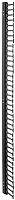 ITK by ZPAS Гребенка кабельная вертикальная 42U черная | код ZP-CM05-42U-V | IEK